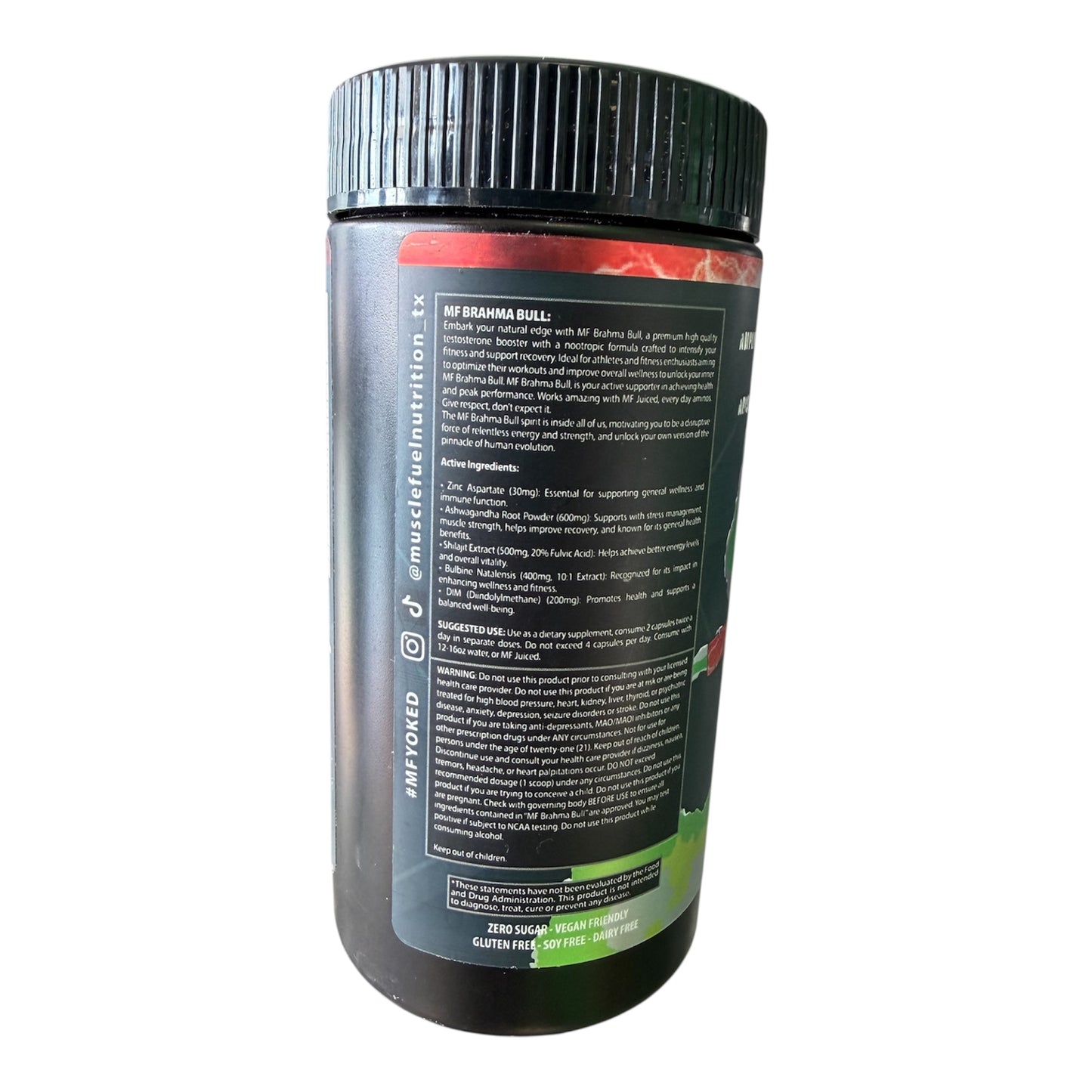 MF Brahma Bull Premium Testosterone + Vitality Formula