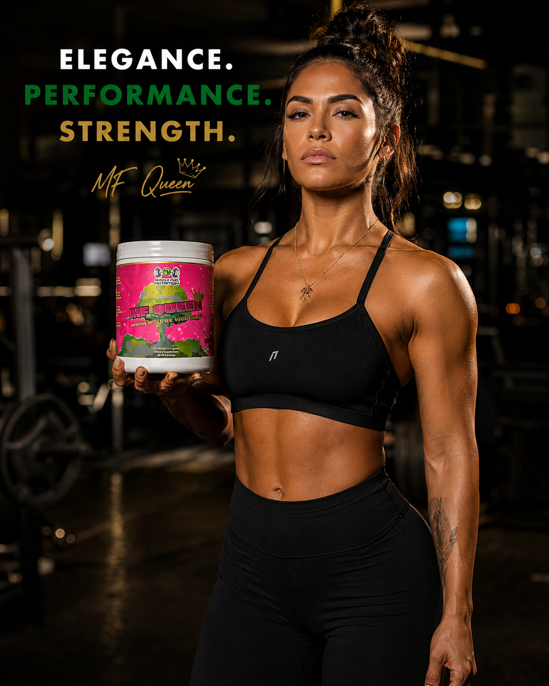 MF Queen Women’s Pre-Workout – Muscle Fuel Nutrition